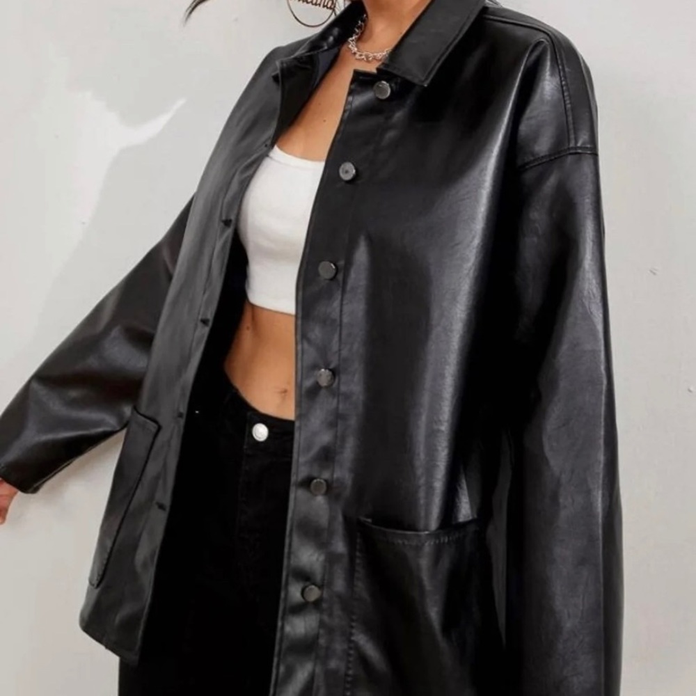 Leather jacket